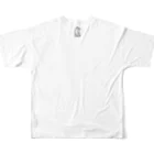 grandeviolaDESIGNのフレフレフレ All-Over Print T-Shirt :back