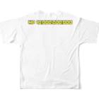 BRAVE PAW PADSのB.P.P  Guild TSSU  ねこT All-Over Print T-Shirt :back