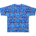 Caoli design shopの森の猫たち２ All-Over Print T-Shirt :back