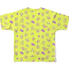 ネオンローラーモンスターズ Official Storeのダービーモンスターズ フルグラフィックTシャツの背面