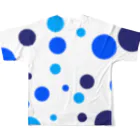 タカの水玉ファンタジー All-Over Print T-Shirt :back