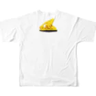 路地と芥子のsmiley punch-kun All-Over Print T-Shirt :back