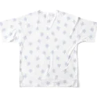 カワウソ グッズ 工房のクリオネ（なかまたち・ふゆう） All-Over Print T-Shirt :back