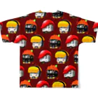 Train Kids! SOUVENIR SHOPのお寿司電車 食べ放題♪ フルグラフィックTシャツの背面