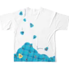 らぶかのうんちくん All-Over Print T-Shirt :back