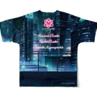 【期間限定】アルストロメリアSUZURI限定ショップの283プロ アルストロメリア フルグラフィックTシャツ All-Over Print T-Shirt :back