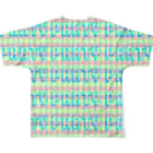 Anderson film schoolのPARTY PARTY PARTY All-Over Print T-Shirt :back