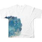 ameba colorsのスリーピーフォレスト All-Over Print T-Shirt :back