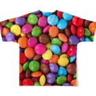 ブーブスエイリアンのチョコ All-Over Print T-Shirt :back