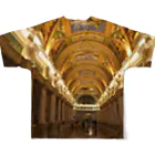XIAO-12_15のヨーロッパ宮殿　豪華絢爛 All-Over Print T-Shirt :back
