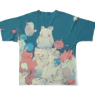 村上㌰のカラフルな世界 All-Over Print T-Shirt :back