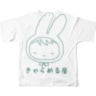 きゃらめる屋のmel chan All-Over Print T-Shirt :back