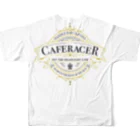 りぶれのcaferacer All-Over Print T-Shirt :back
