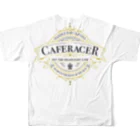 りぶれのcaferacer フルグラフィックTシャツの背面