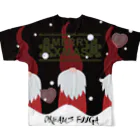 Dreams FuugaのDreams Fuuga クリスマス欧米風　2023 フルグラフィックTシャツの背面