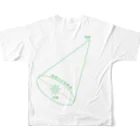 HIRAGATAのマジで恋する惑星 All-Over Print T-Shirt :back