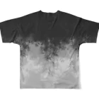 dizzyのWillow (Gray 墨) All-Over Print T-Shirt :back