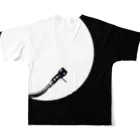 metao dzn【メタヲデザイン】のVINYL 04 フルグラフィックTシャツの背面