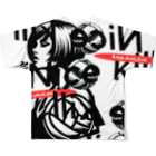 sa_ki_naのNiceレディー フルグラフィックTシャツの背面