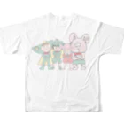 びーんずしょっぷのSUPERBEANS All-Over Print T-Shirt :back