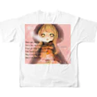 Suzuki Satomi の聖なる夜 All-Over Print T-Shirt :back