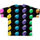 popo2のどどどどど All-Over Print T-Shirt :back