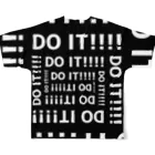 NORのDO IT! フルグラフィックTシャツの背面