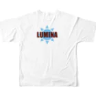 Luminaの希望の朝日 フルグラフィックTシャツの背面