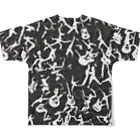 onikuのロックンロール⑭ All-Over Print T-Shirt :back