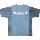 大正ロマン・昭和モダンのAngel セイヤーの作品　Tシャツ、スマホカバー フルグラフィックTシャツの背面
