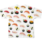 さとろくのsushiT All-Over Print T-Shirt :back