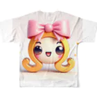 JUPITERの天秤ちゃん All-Over Print T-Shirt :back