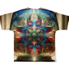 Bumps Design CollectionのColmoline９　フルグラフィック All-Over Print T-Shirt :back