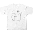The Innovation ShopのチョコマスクBOY All-Over Print T-Shirt :back