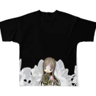 hanaful townのbrass_succubus All-Over Print T-Shirt :back