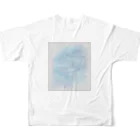 夜彩　-yasai-の触れたい、白日。 All-Over Print T-Shirt :back