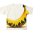 ゴリラショップのThe Mighty Gorilla Sugar Spots フルグラフィックTシャツの背面