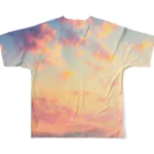 orange_honeyの夕焼け13 All-Over Print T-Shirt :back