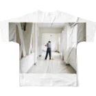 Ossan Collectionのnoto_ossan from NISIAIZU T-shirt フルグラフィックTシャツの背面