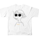 oyumiのガールズラブリーハピネス フルグラフィックTシャツの背面