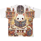 TYoshinoのスタディキャット フルグラフィックTシャツの背面