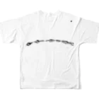 lovely_milkのsenren-discovery All-Over Print T-Shirt :back