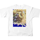 Epic Enviro Buddiesのイソギンチャクとカクレエビの共生 All-Over Print T-Shirt :back