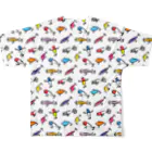 ワカボンドのルアーコレクション All-Over Print T-Shirt :back