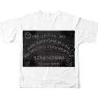 Ａ’ｚｗｏｒｋＳのBLACK OUIJA BOARD All-Over Print T-Shirt :back