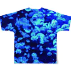 RubbishのMoon Jelly フルグラフィックTシャツの背面