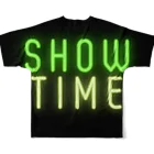 ウェブエンパイアのSHOW TIME（ショータイム） フルグラフィックTシャツの背面