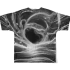ニュートラルノードの✨ cosmic void✨ フルグラフィックTシャツの背面