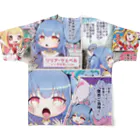 VASEのVASE劇場4コマTシャツ ~第一話（とじょりん前面ver.）~ フルグラフィックTシャツの背面