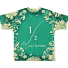 evening-fiveのHALF SUMMER 006 All-Over Print T-Shirt :back